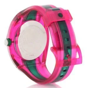 Gucci Women\'s YA137115 Sync Two-Tone Pink & Green Watch GUCCI Sync XXL 46MM QTZ Green Dial Two-Tone Rubber Men main image 3